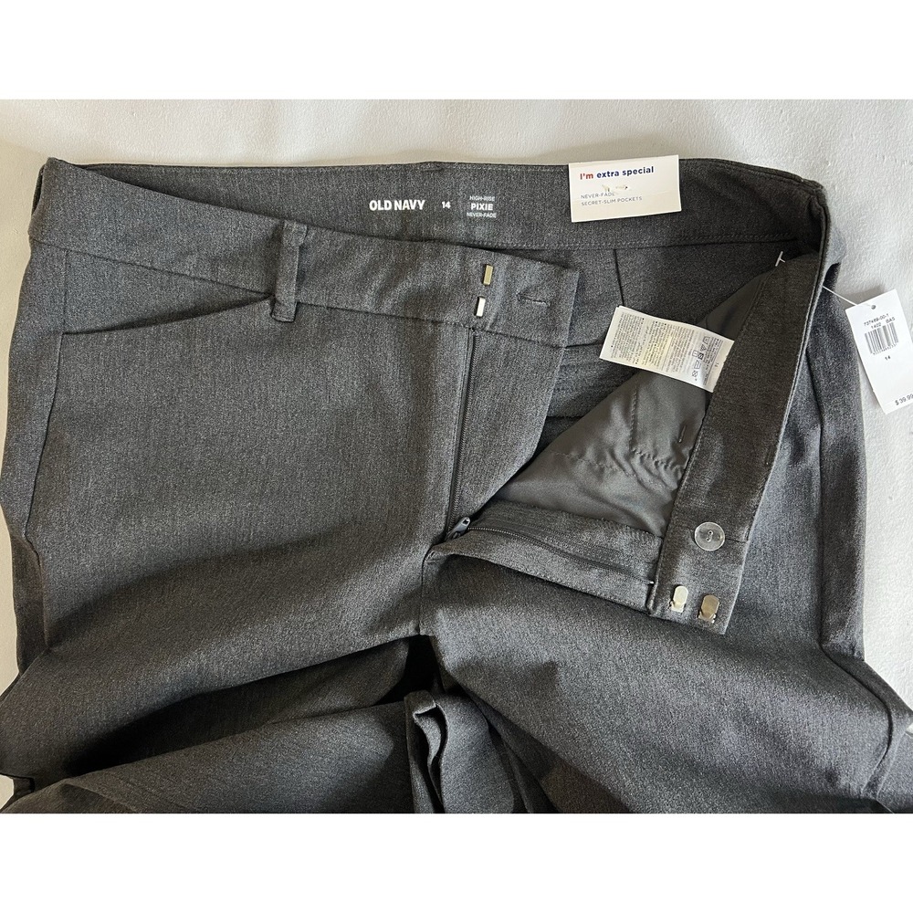 Old Navy High Rise Pixie Pants Women's Size 14 NWT Women's - Picture 4 of 9